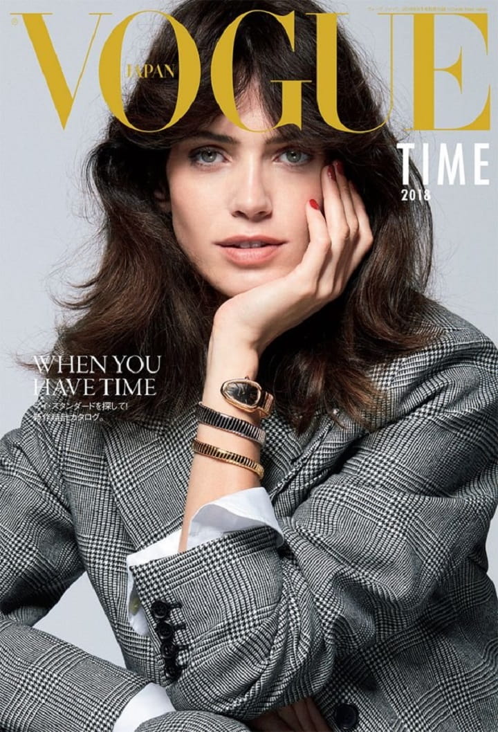 Amanda Wellsh Covers Vogue Japan Time 2018