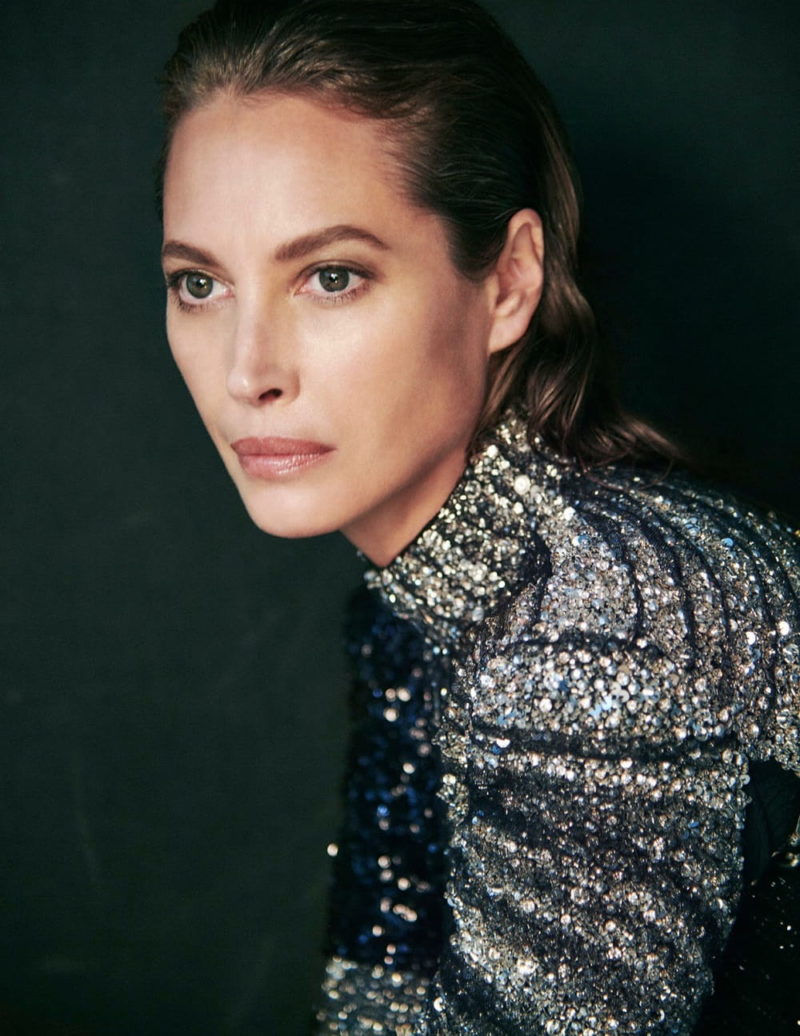 Christy Turlington by Chris Colls for InStyle Magazine August 2018 ...