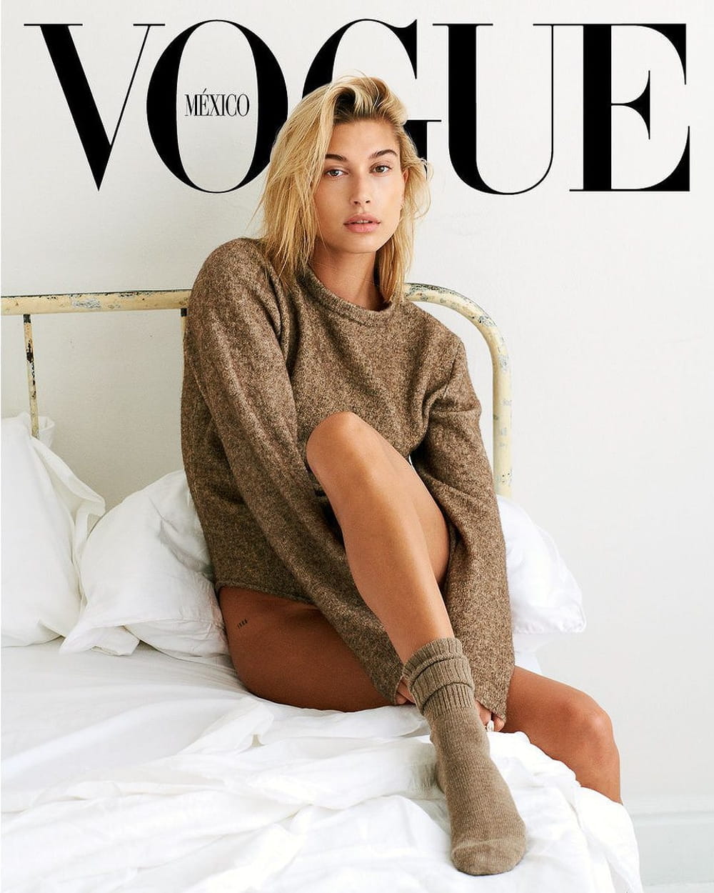 Hailey Baldwin Covers Vogue Mexico September 2018