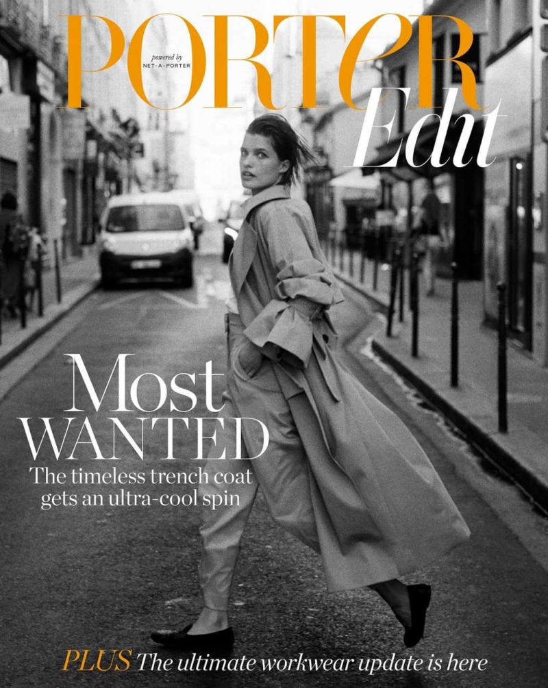 The Great Cover-Up: Julia van Os by Sebastian Sabal-Bruce for Porter Edit Magazine August 2018