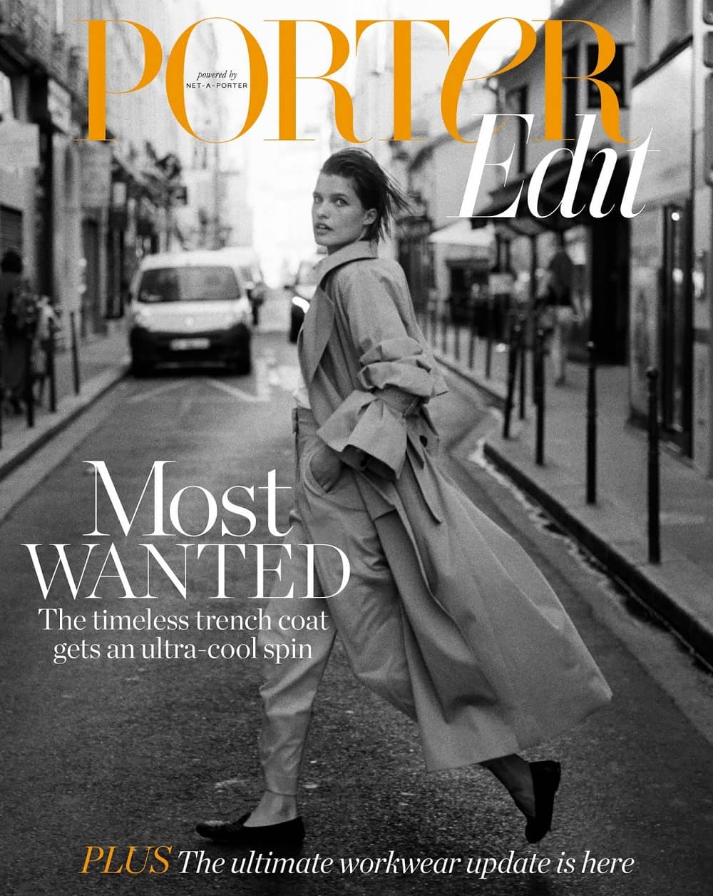 Julia van Os Covers Porter Edit Magazine August 2018