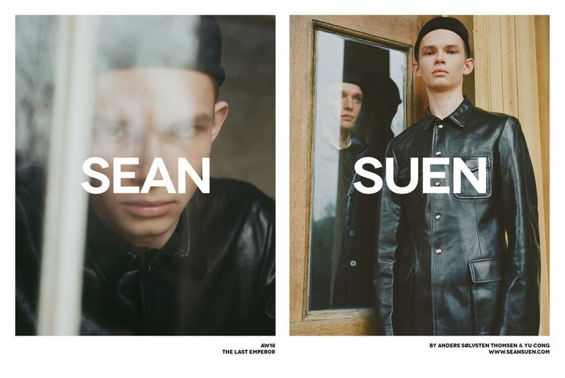 Sean Suen Fall 2018 Ad Campaign by Yu Cong x Anders Solvsten Thomsen