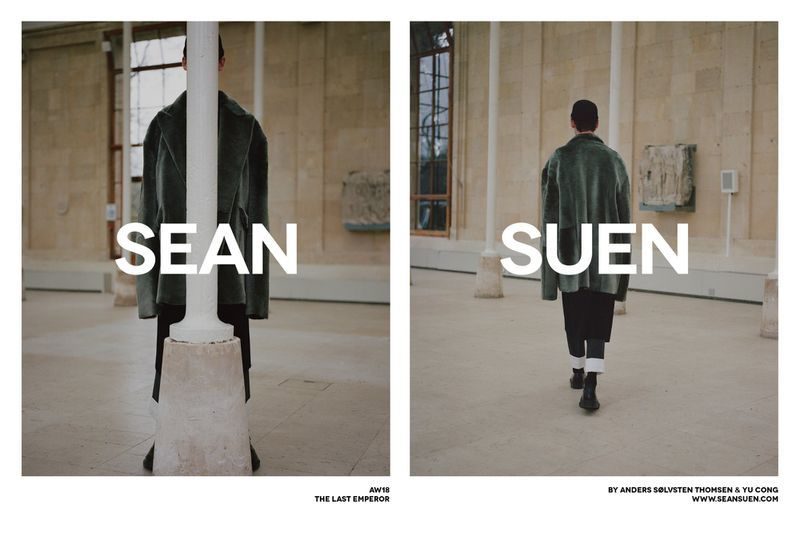 Sean Suen Fall 2018 Ad Campaign by Yu Cong