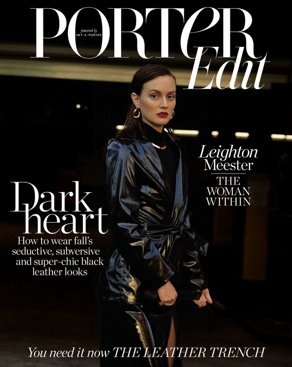 Leighton Meester Covers Porter Edit Magazine September 2018