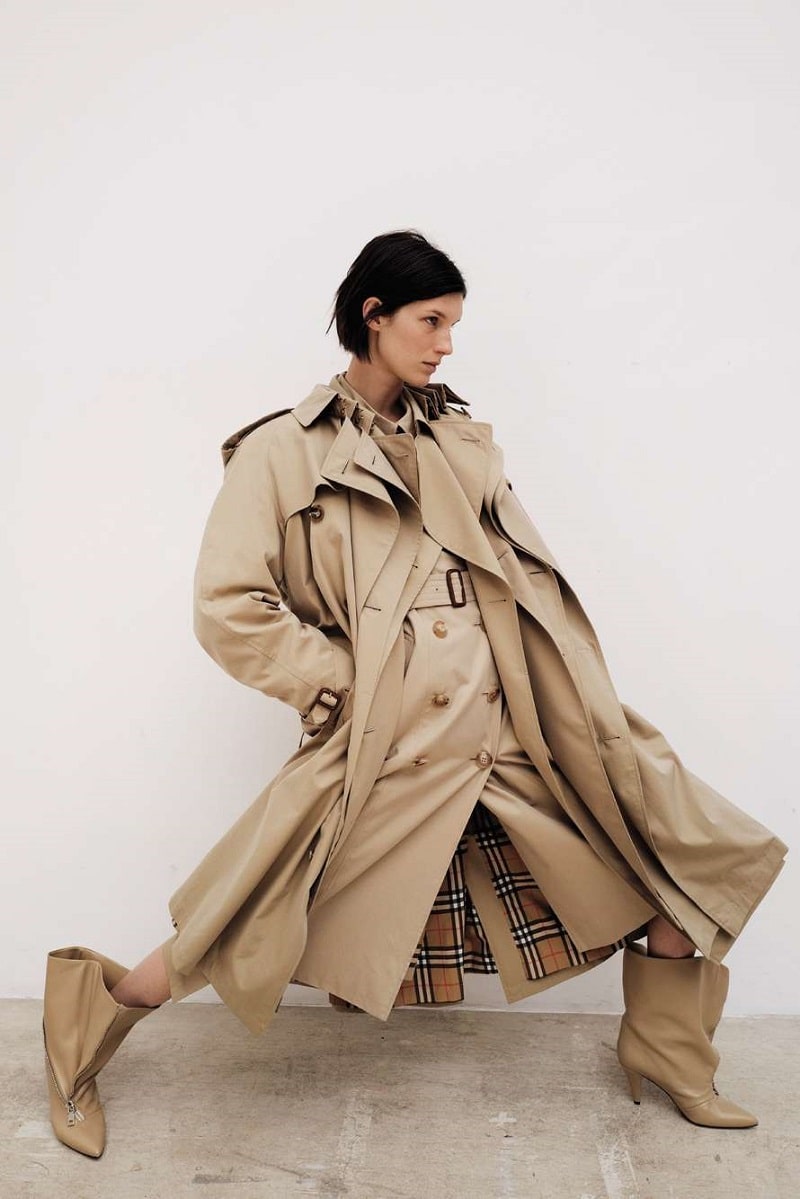 Burberry Trench Coat Fashion Editorials