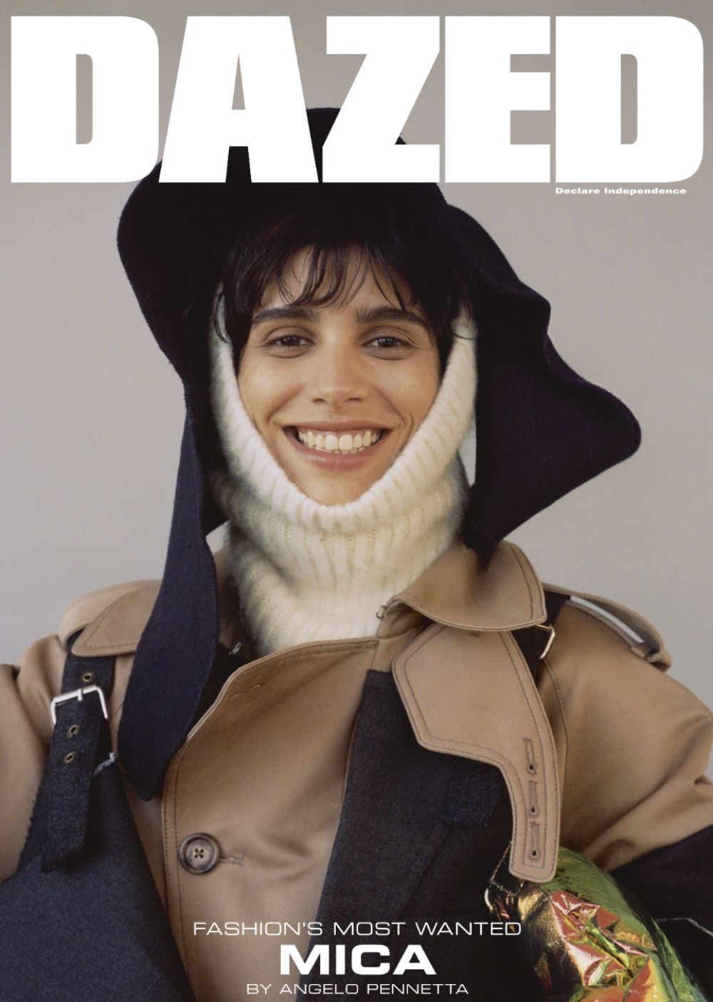 Fashion's Most Wanted: Mica Arganaraz Covers Dazed Magazine Fall 2018