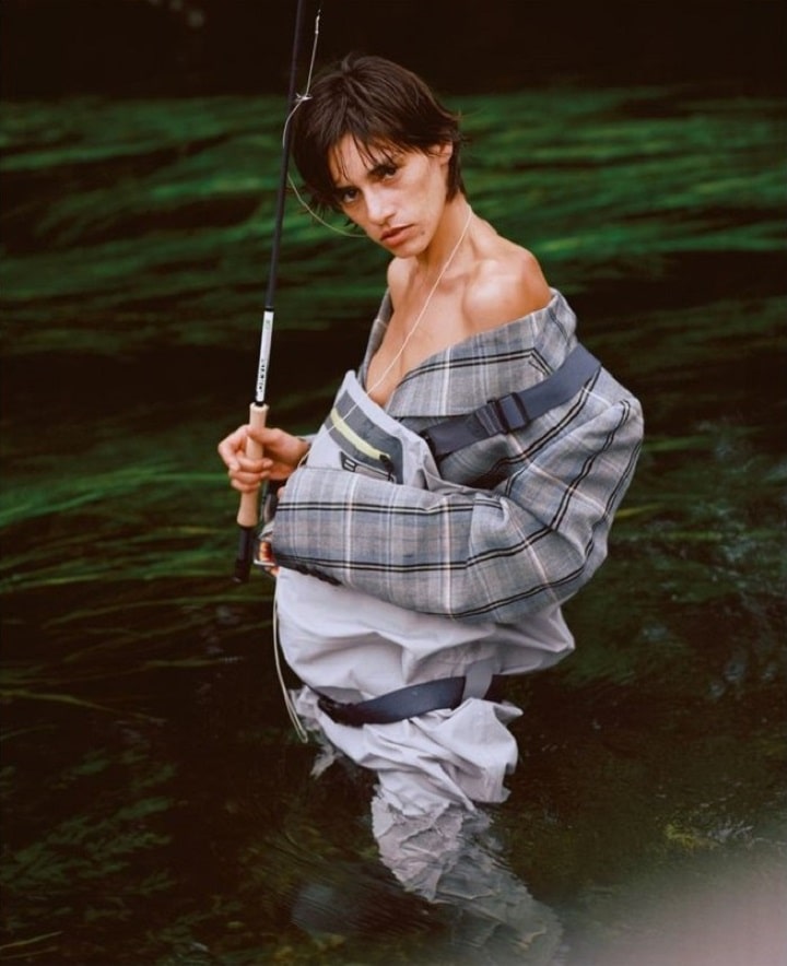 Gone Fishing: Aida Blue by Hedvig Jenning for Exit Magazine Fall-Winter 2018