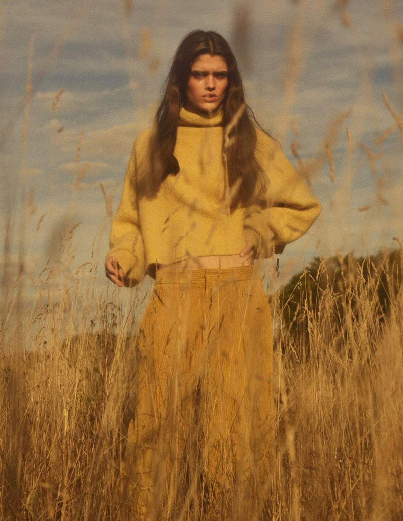 Alexandra Micu by Gregory Harris for Vogue Paris November 2018