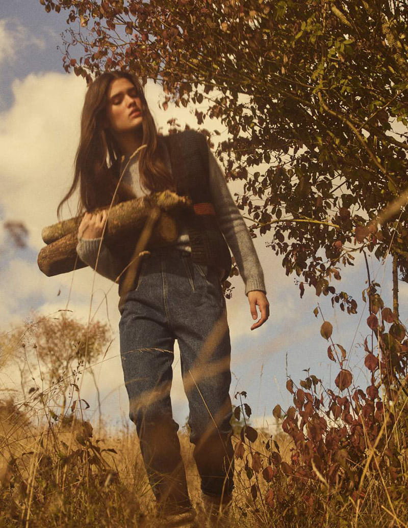 Sweetness Of Life: Alexandra Micu by Gregory Harris for Vogue Paris November 2018