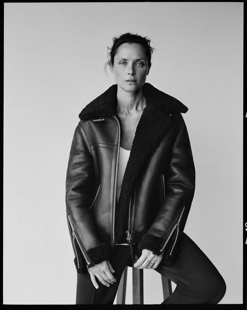 Tasha Tilberg by Quentin de Briey for All Saints Fall-Winter 2018 Ad Campaign
