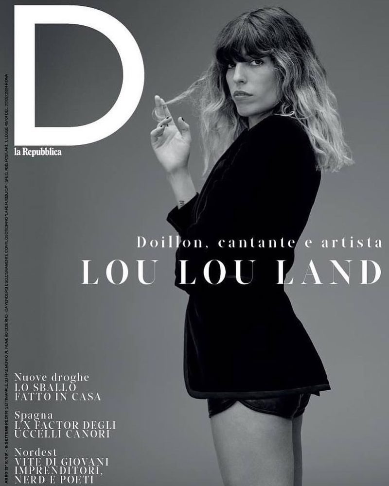 Lou Doillon Covers D Repubblica Magazine September 2018