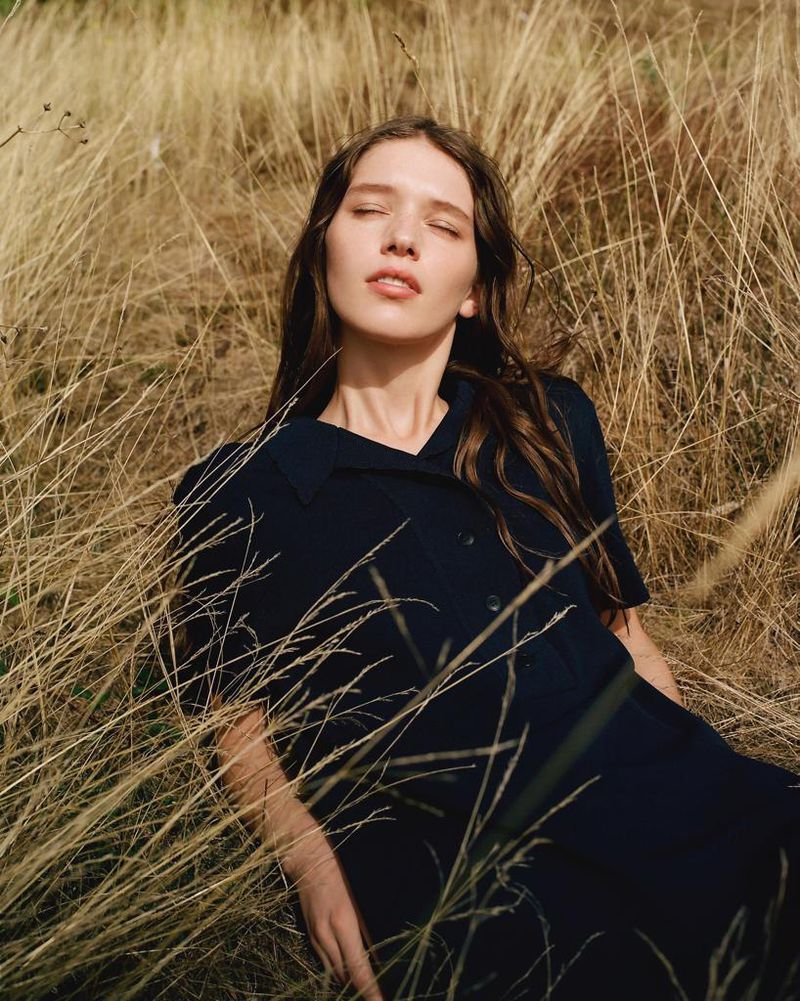 Green-Eyed Beauty In The Sky: Lottie Hayes by Anya Holdstock for ...