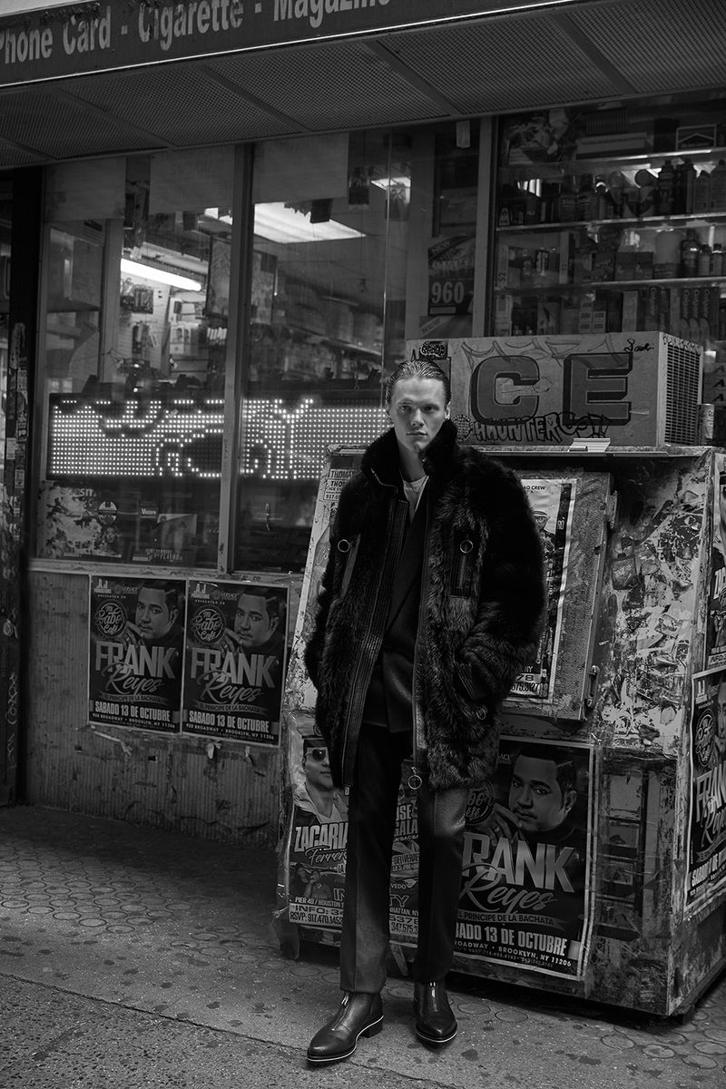 Ryan Keating by Christopher Ferguson for Essential Homme Winter 2018