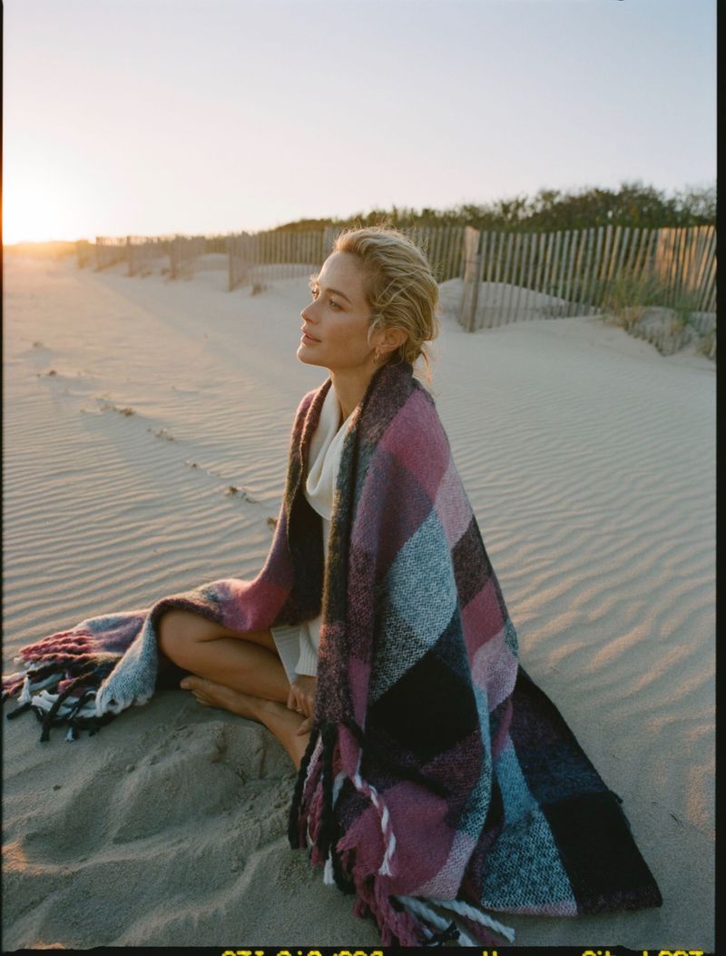 Carolyn Murphy by Terence Connors for Anthropologie Winter 2019 Lookbook