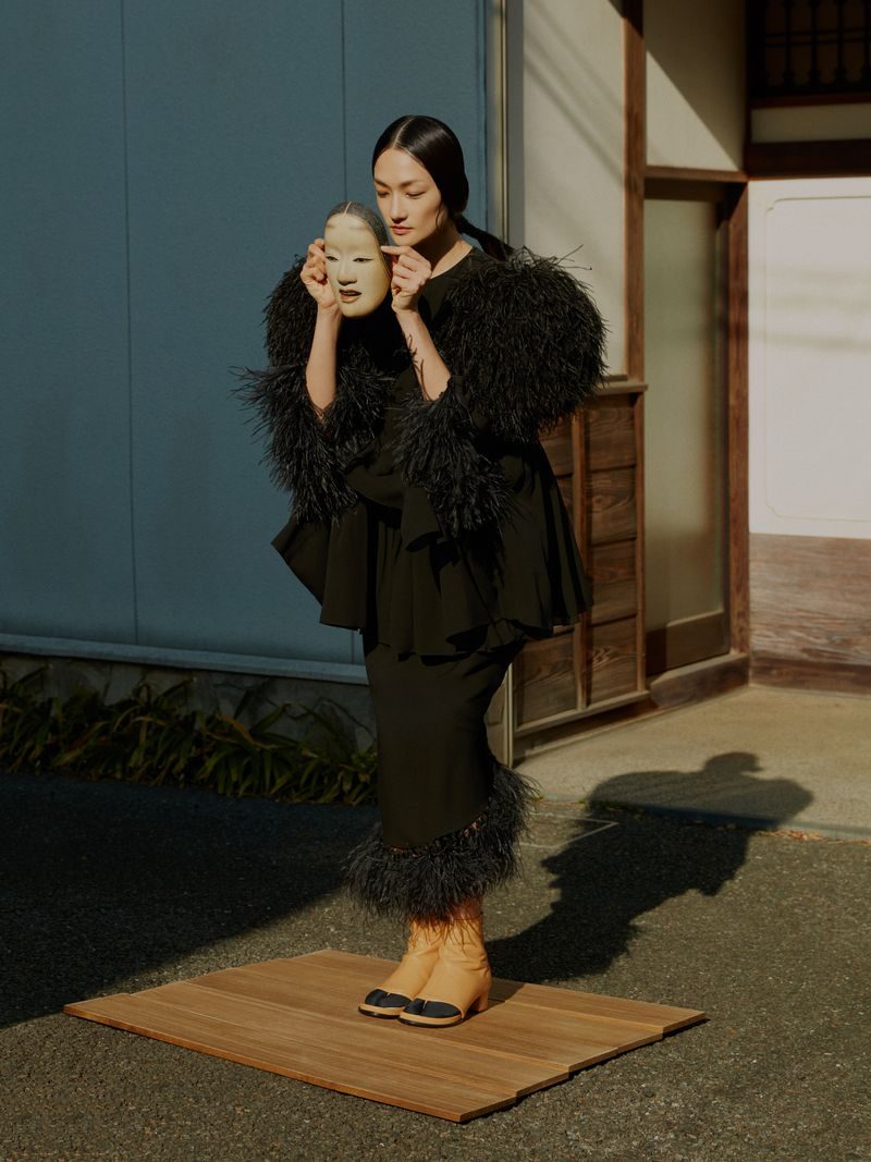 Ai Tominaga by Jumbo Tsui for Grazia China February 2019