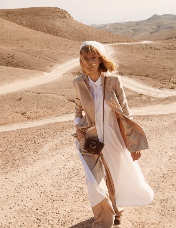 Lou Schoof in Morocco by Wunsche & Samsel for Vogue Poland May 2019