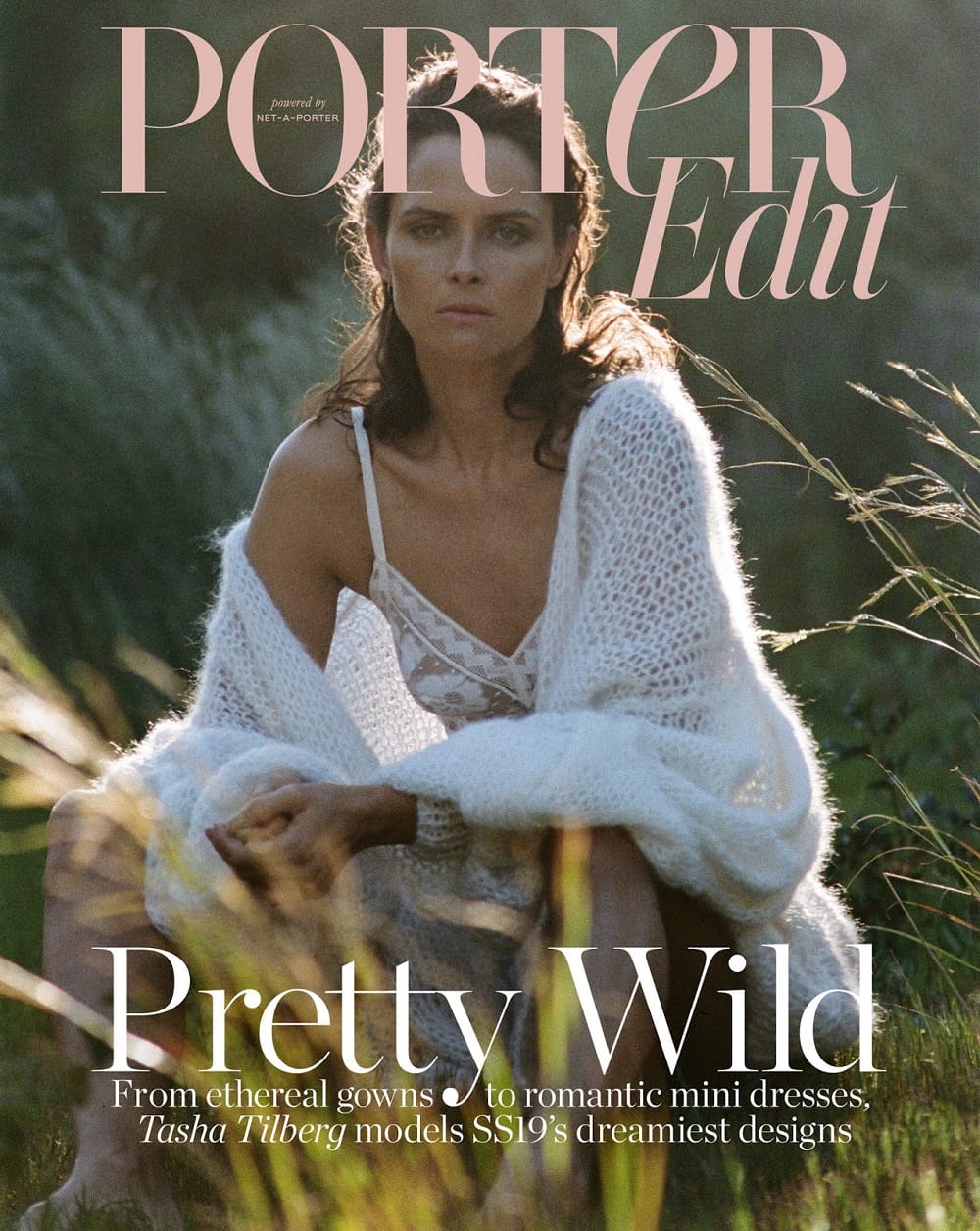 Tasha Tilberg Covers Porter Edit Magazine March 2019 - Pretty Wild Issue