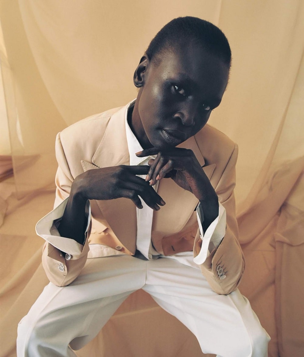 Alek Wek by Campbell Addy for WSJ Magazine May 2019 