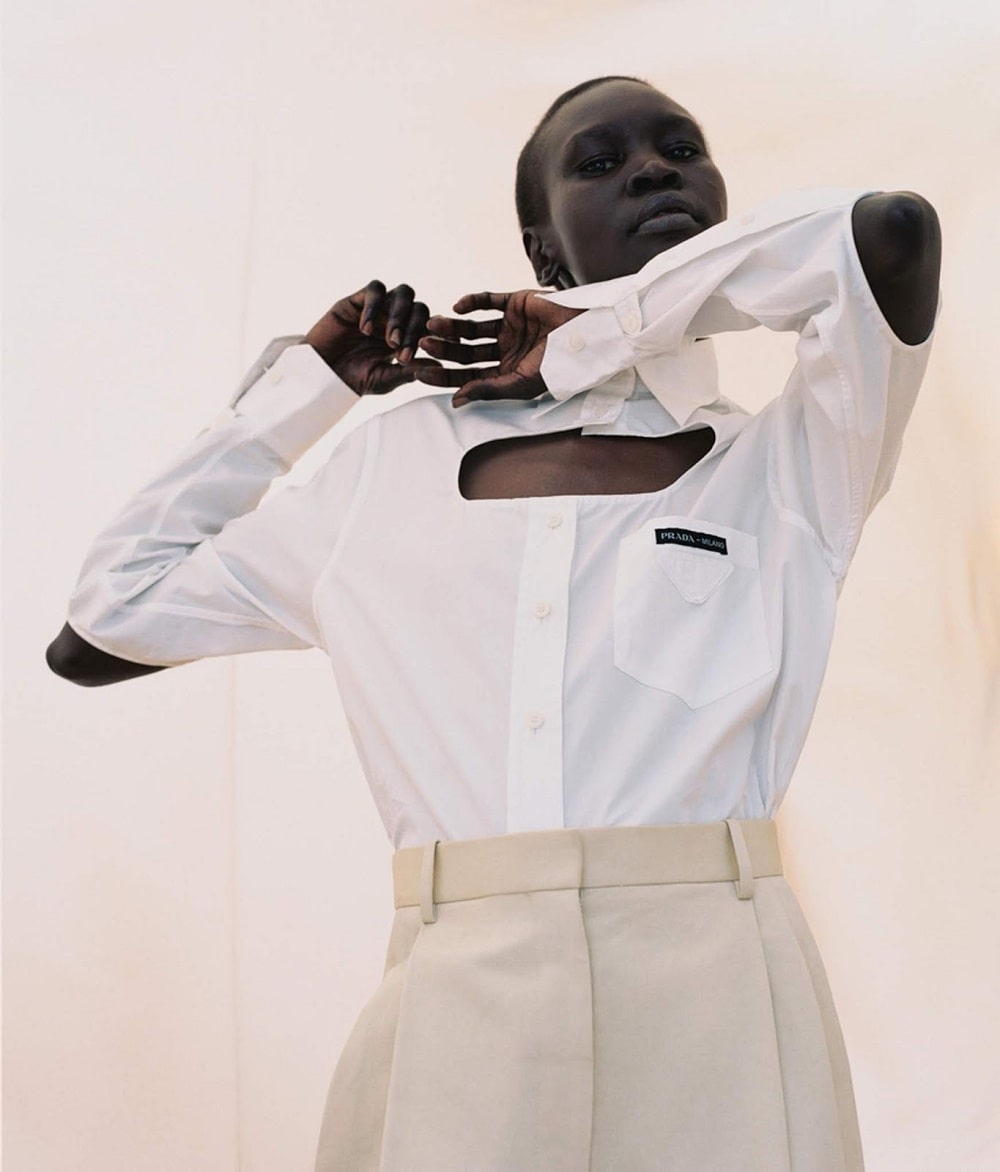 Alek Wek by Campbell Addy for WSJ Magazine May 2019