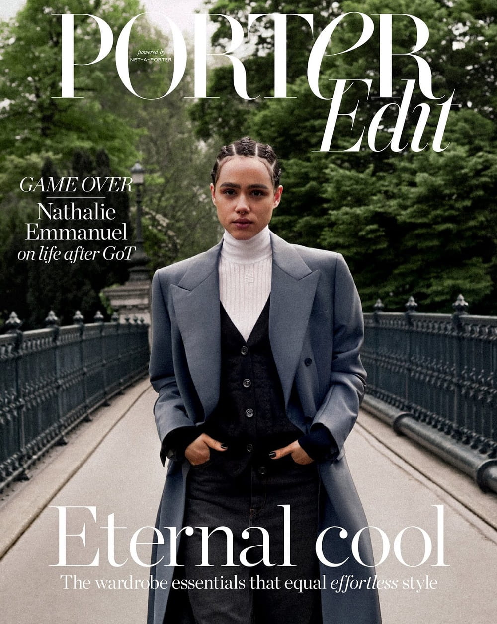 Nathalie Emmanuel Covers Porter Edit Magazine May 2019 Head Strong
