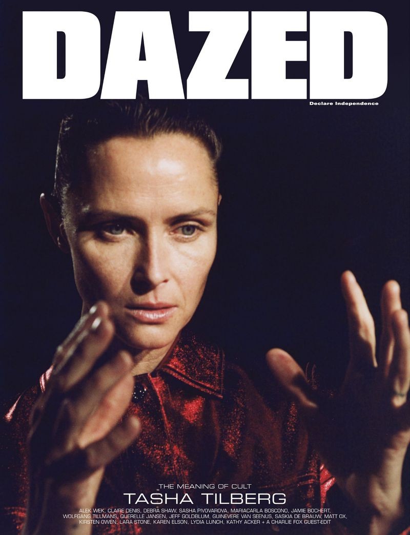 Tasha Tilberg by Suffo Moncloa for Dazed Magazine Spring-Summer 2019 Covers, styled by Vittoria Cercielo