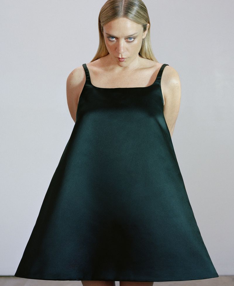 Chloe Sevigny in Prada Dress by Brianna Capozzi for Le Monde M Magazine May 2019