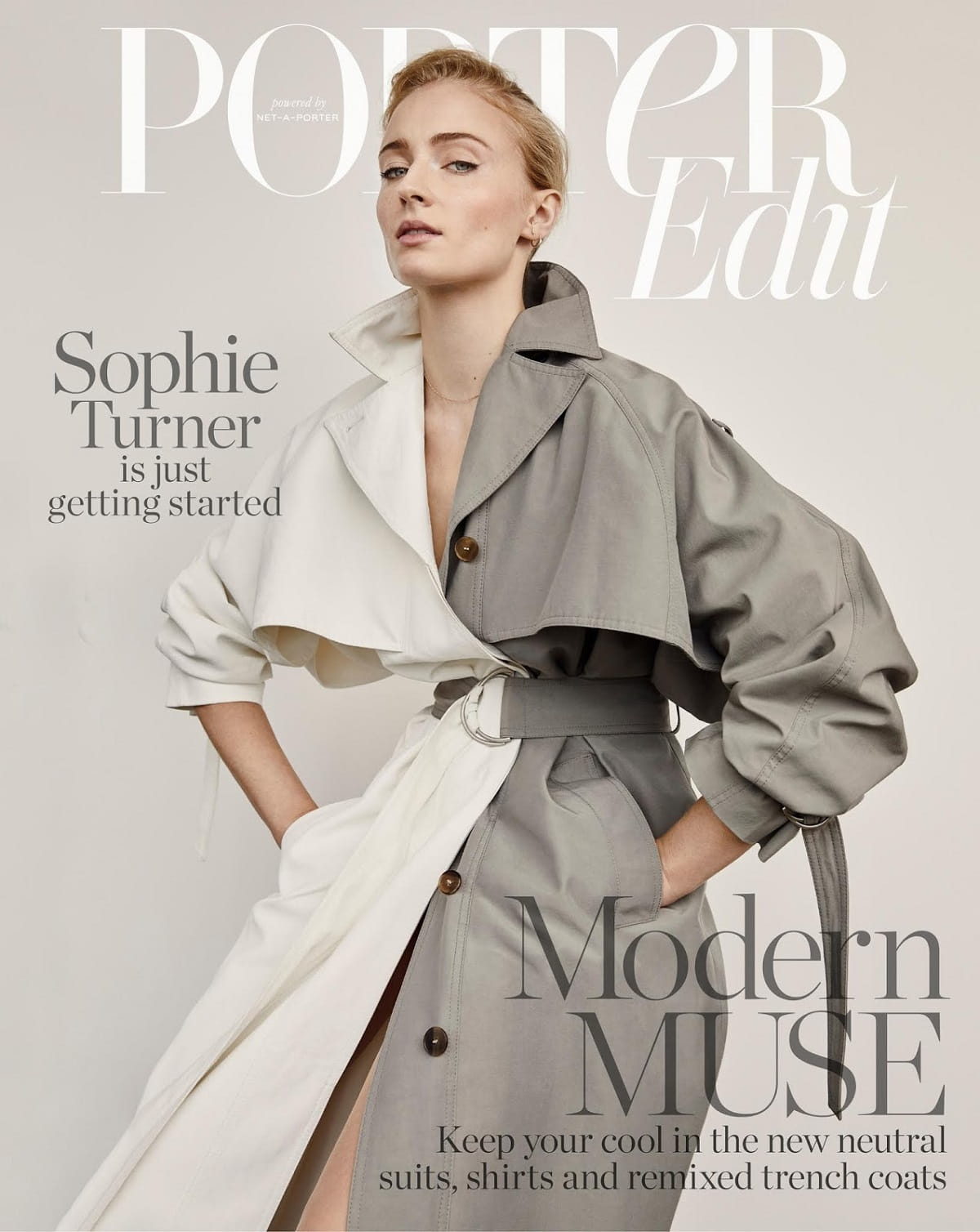 Sophie Turner Covers Porter Edit Magazine May 2019