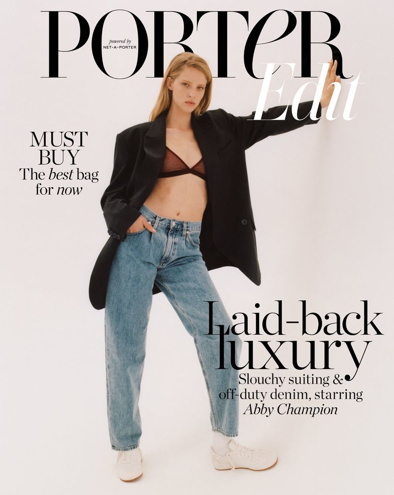 Abby Champion Covers Porter Edit Magazine July 2019