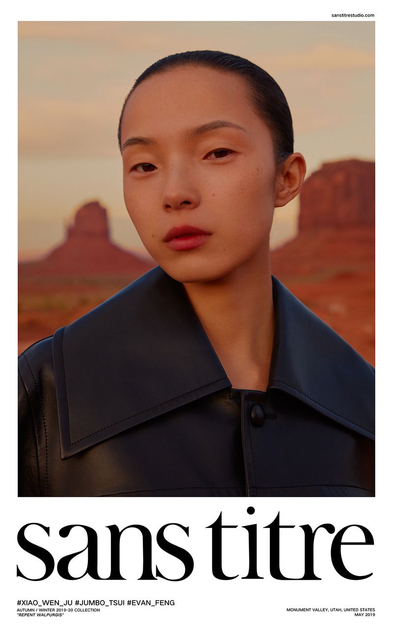 Xiao Wen Ju by Jumbo Tsui for Sans Titre Fall-Winter 2019 Ad Campaign