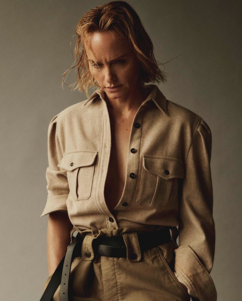 Amber Valletta by Daniel Jackson for The Sunday Times Style Magazine UK June 2019