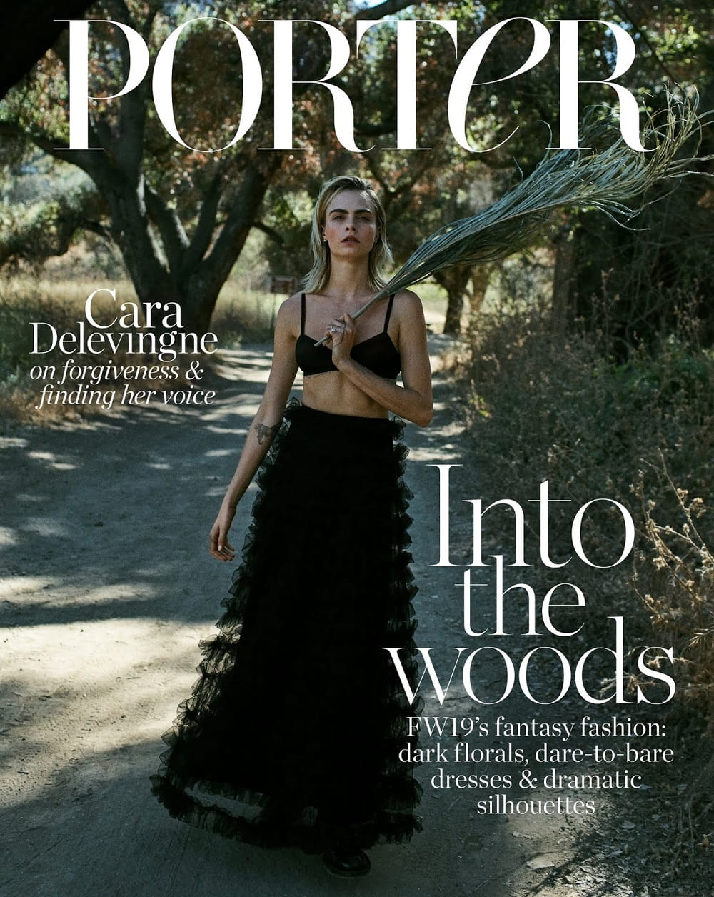 Cara Delevingne Covers Porter Edit Magazine September 2019