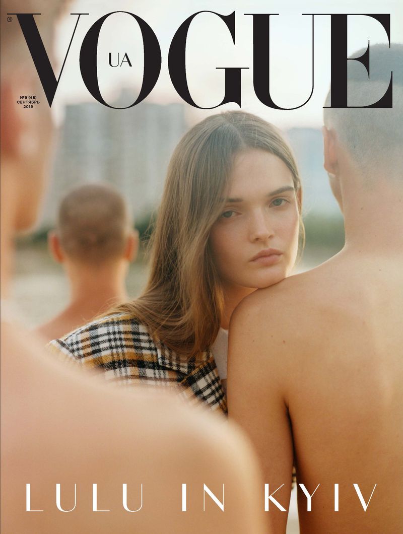Lulu Tenney Covers Vogue Ukraine September 2019