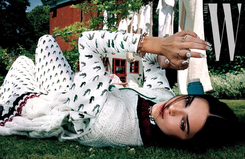 Kendall Jenner wears Lacoste Outfit