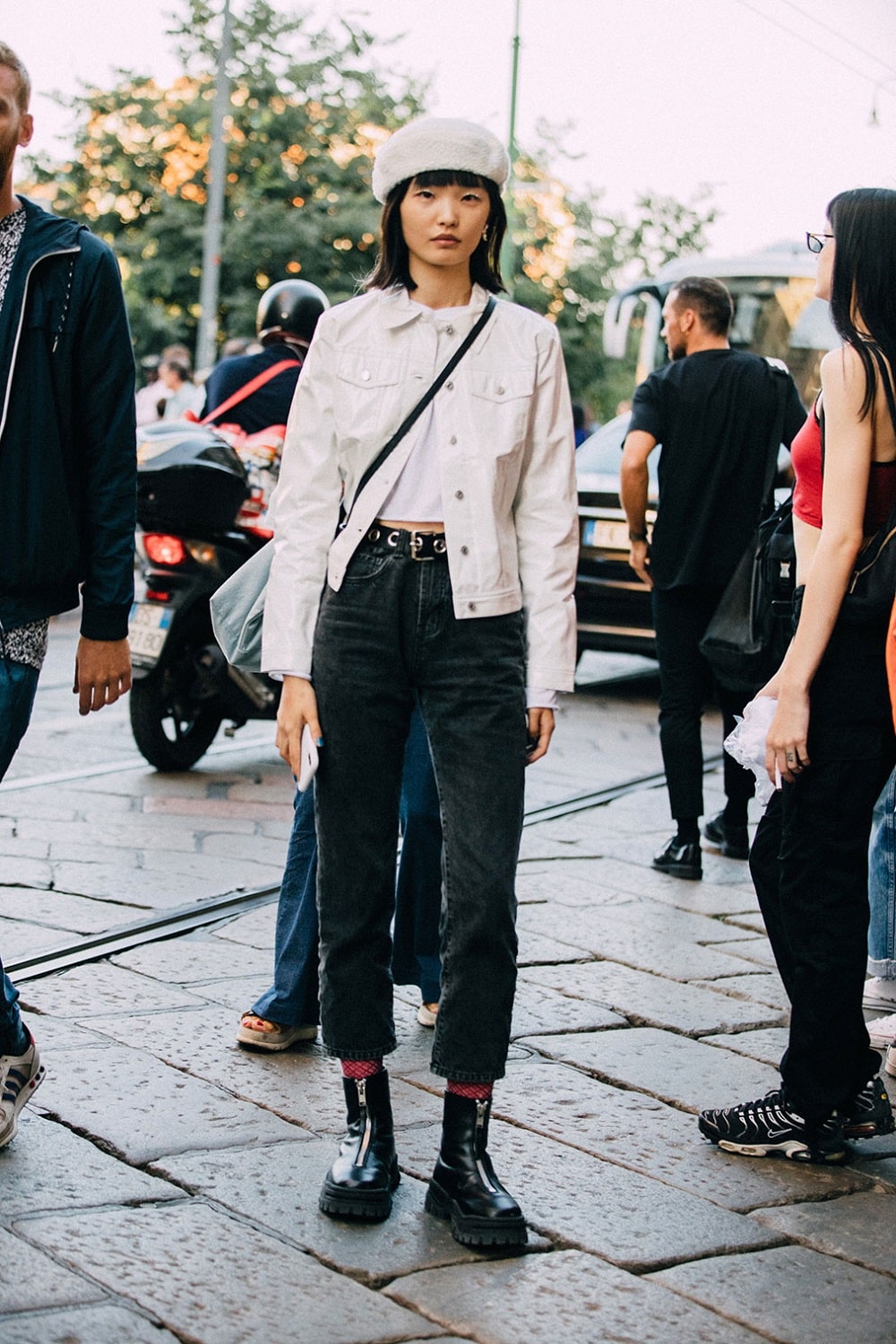 Jing Huang by Melodie Jeng - Milan Fashion Week Spring 2020 Street Style