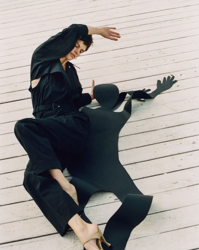 Saskia de Brauw in Bottega Veneta by Peter Ash Lee for Vogue Korea December 2019