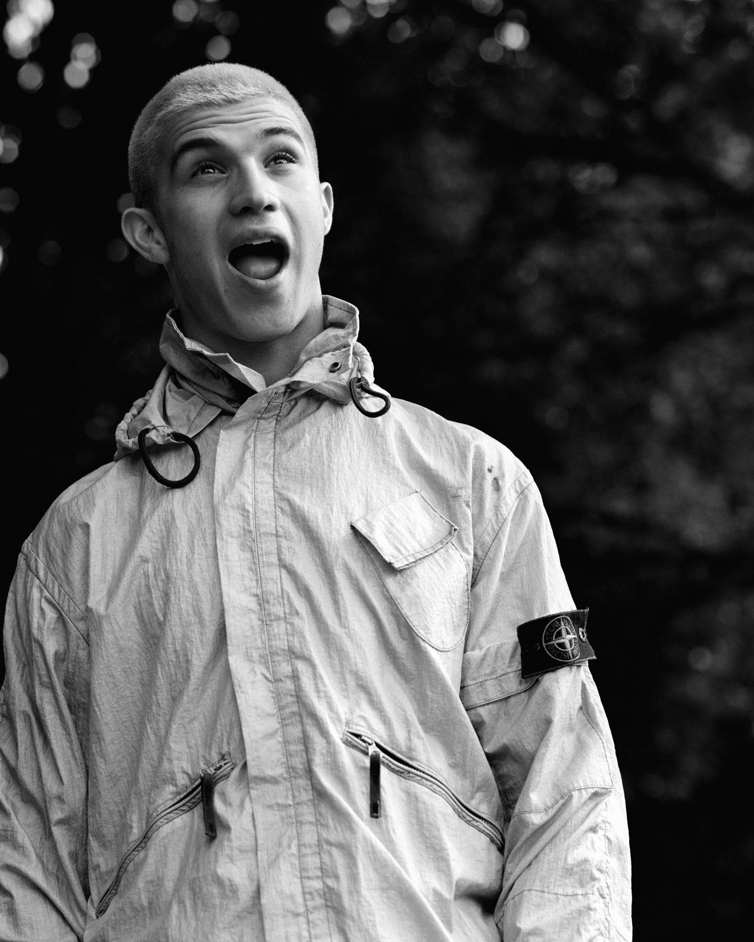 Oisin Murphy in Stone Island by Alasdair McLellan for System Magazine Fall-Winter 2019