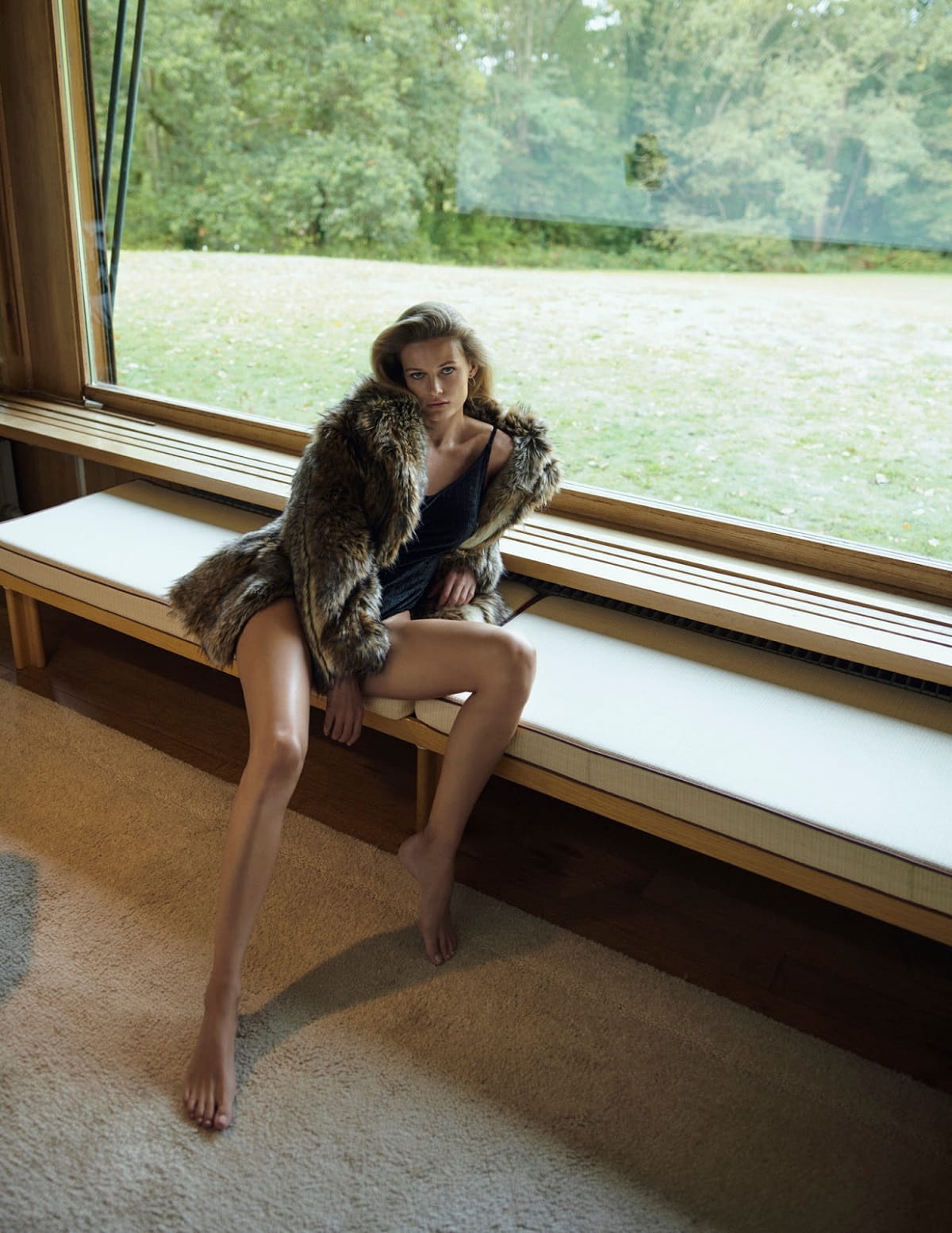 Edita Vilkeviciute by Chris Colls for Vogue Paris January 2020