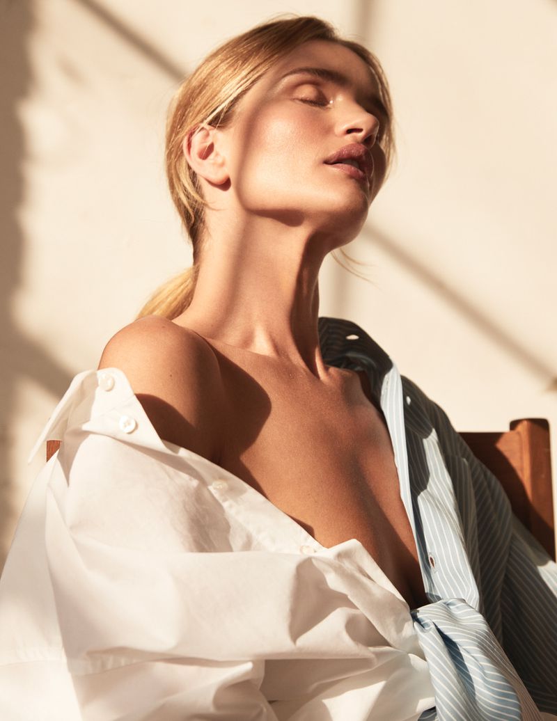 Beauty Success Rosie Huntington-Whiteley by David Roemer for Madame Figaro February 2020