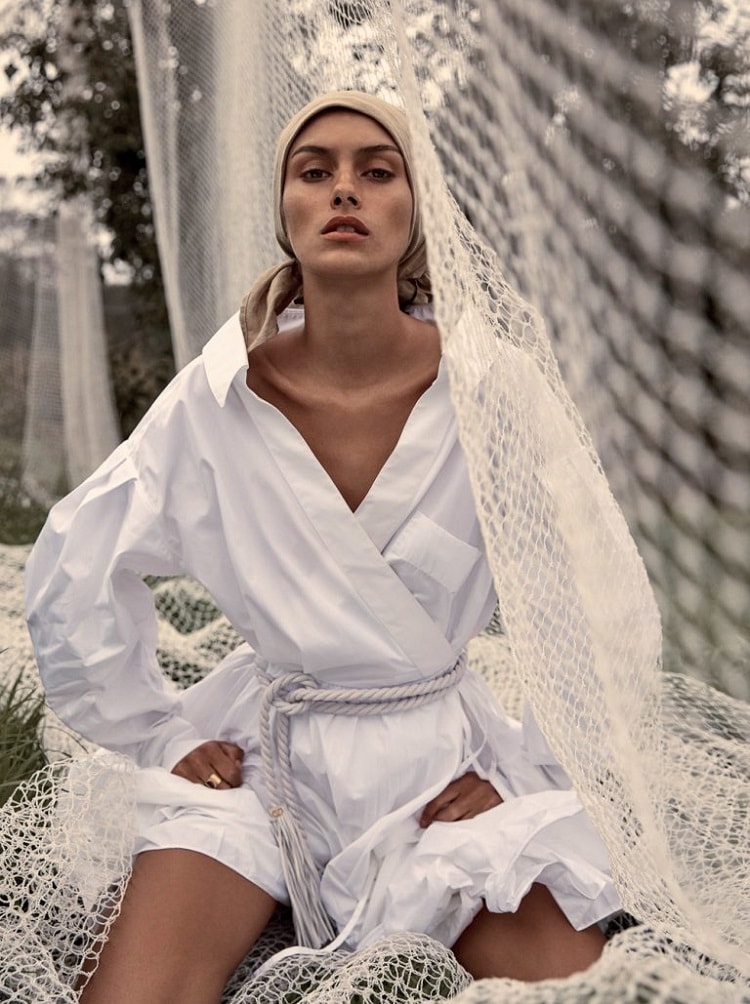 Rossana Latallada by Nicole Bentley for Elle Australia April 2020