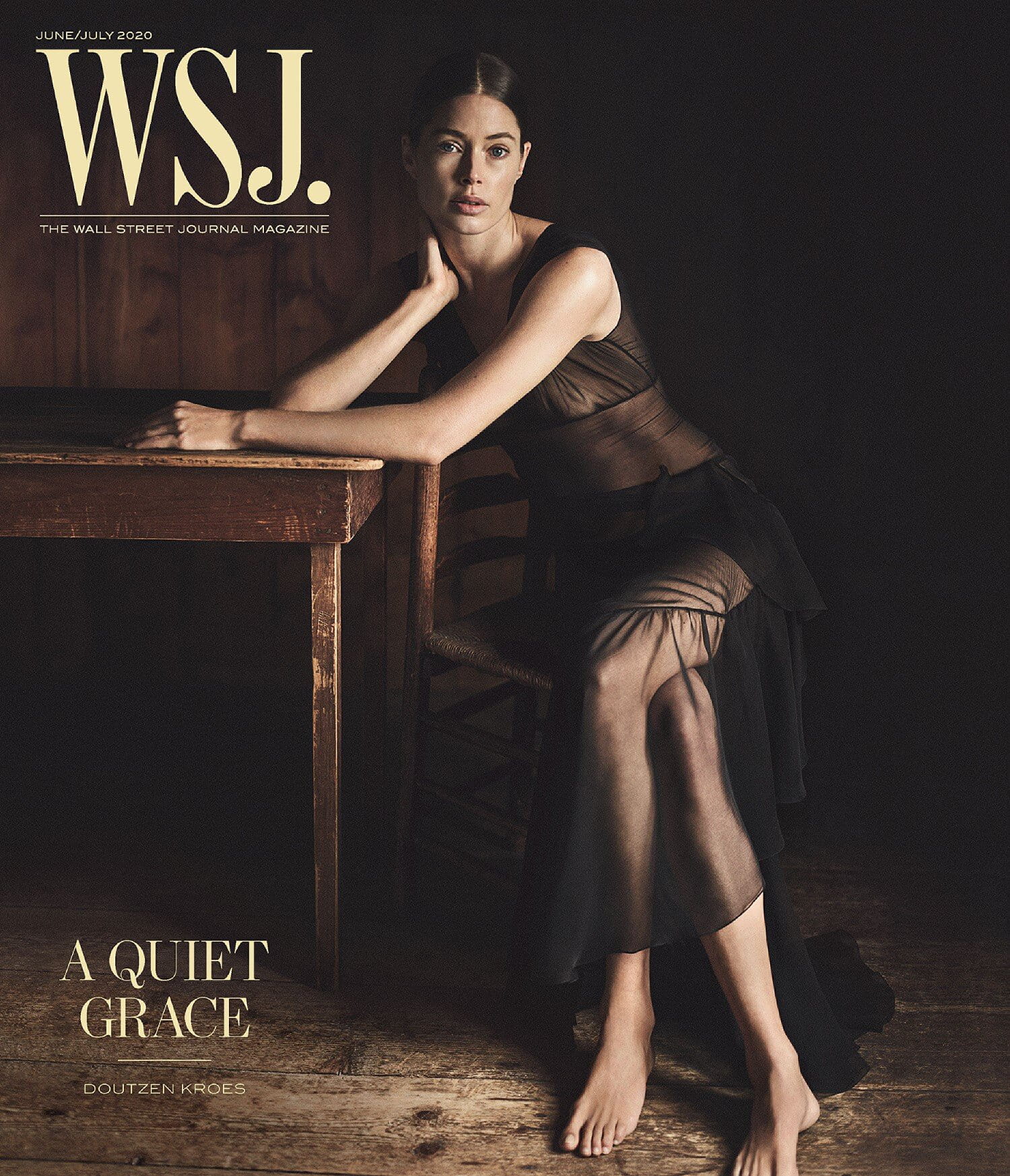 Doutzen Kroes Covers WSJ Magazine June-July 2020