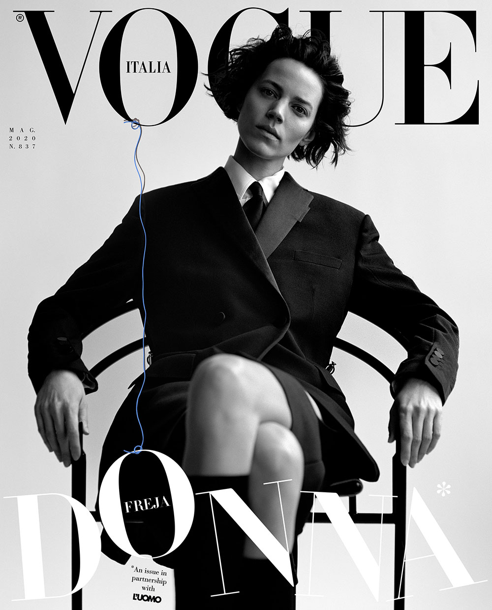 Freja Beha Erichsen Covers Vogue Italia x L'Uomo Vogue May 2020