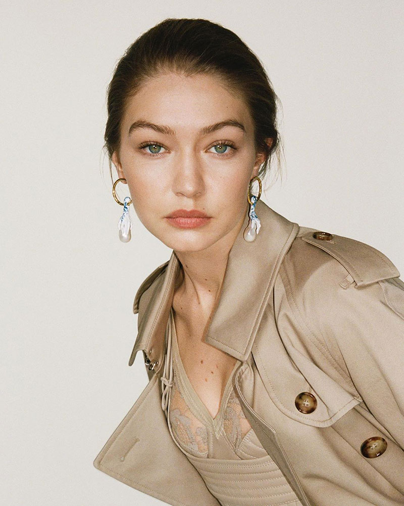 Gigi Hadid for Burberry by Riccardo Tisci Spring-Summer 2020 Ad Campaign