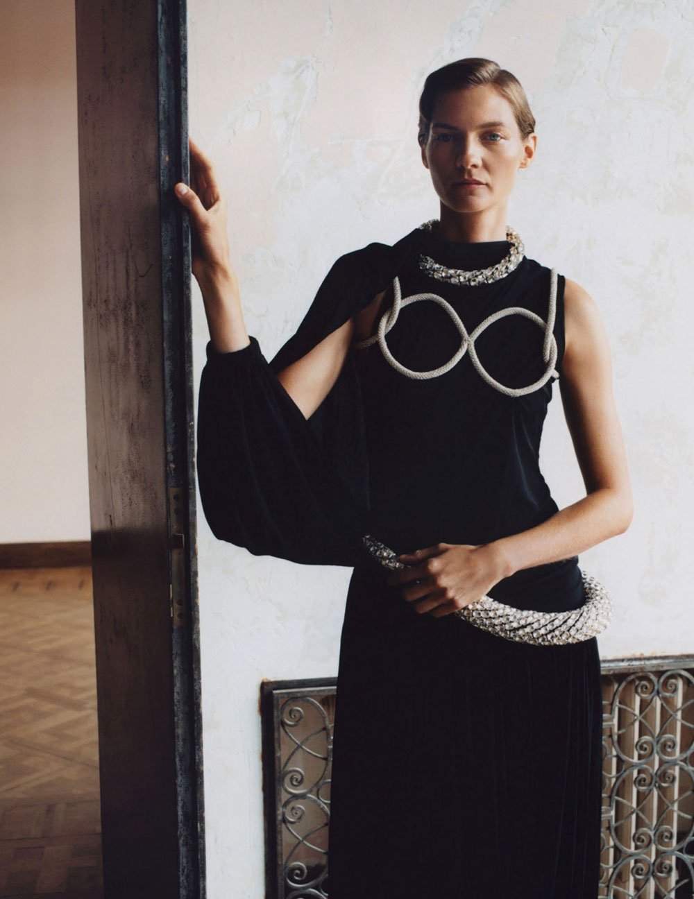 Karolin Wolter by Zoe Ghertner for British Vogue May 2020