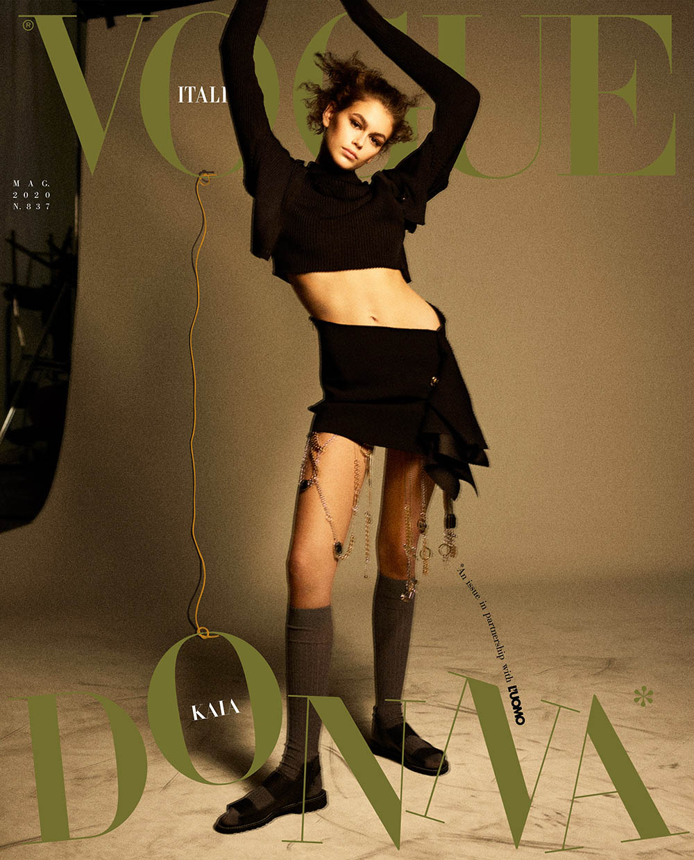 Kaia Gerber Covers Vogue Italia May 2020