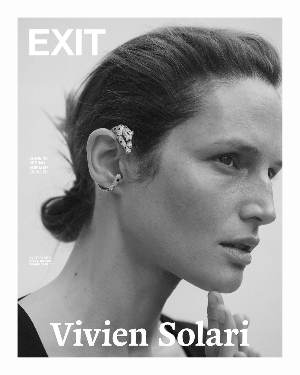 Vivien Solari Covers Exit Magazine Spring-Summer 2020