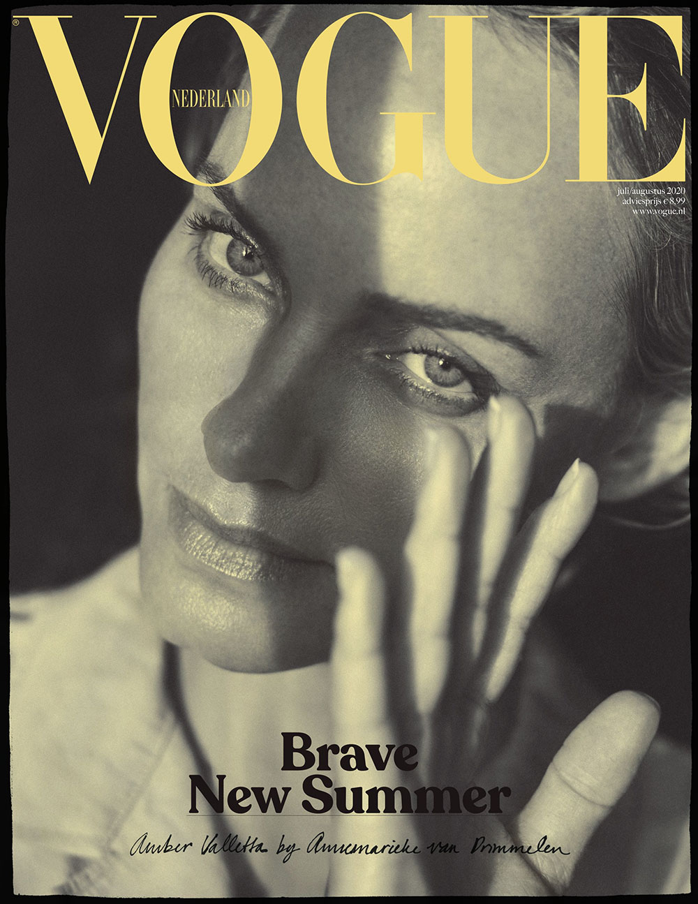 Amber Valletta Covers Vogue Netherlands July 2020