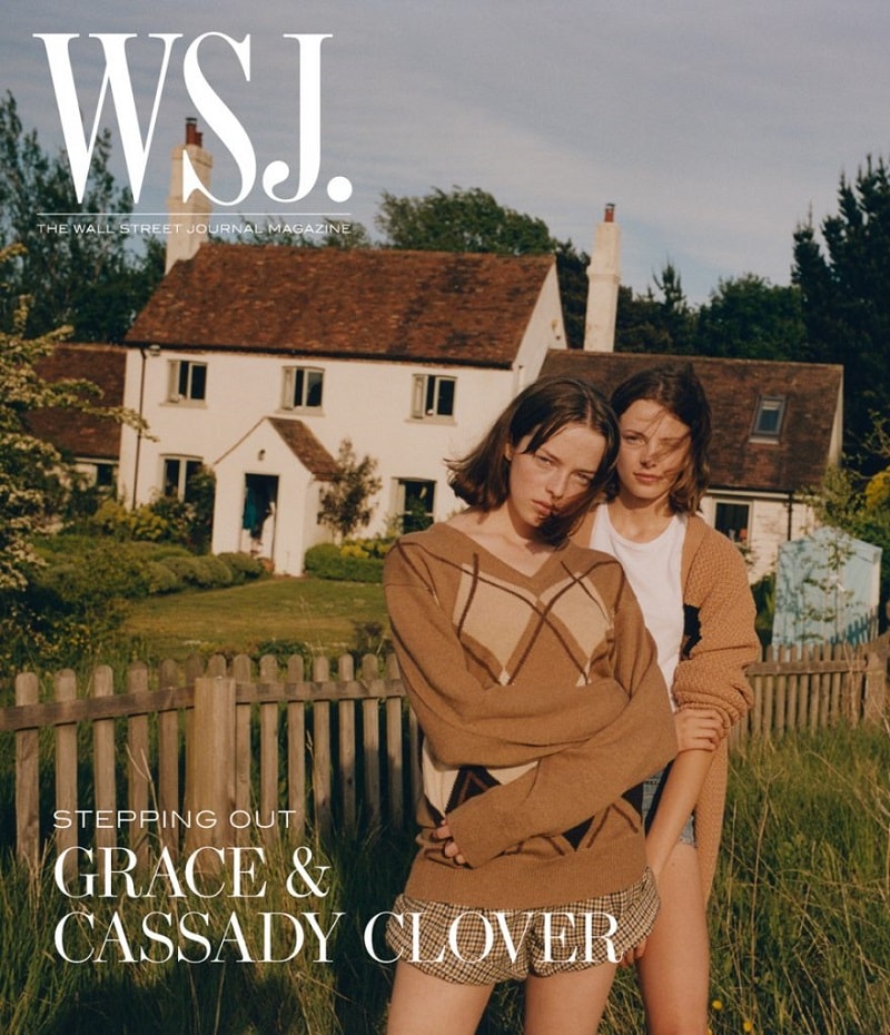 Grace & Cassady Clover by Dan Martensen for WSJ Magazine July 2020