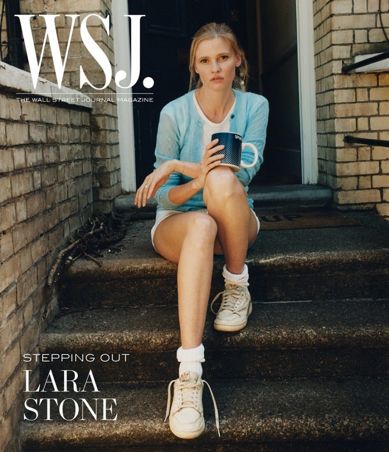 Lara Stone by Dan Martensen for WSJ Magazine July 2020