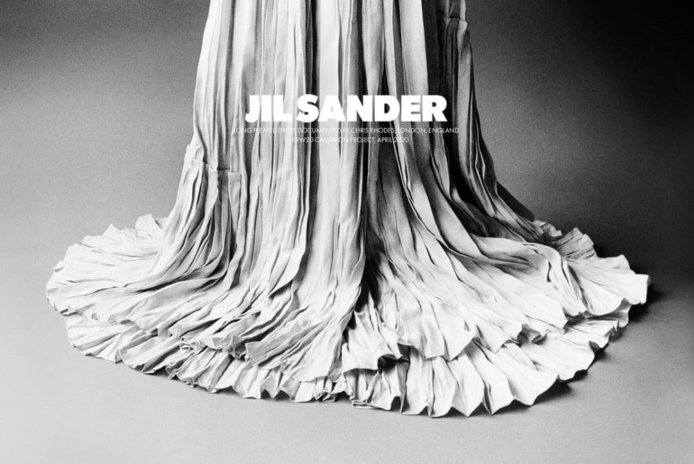Chris Rhodes for Jil Sander Fall-Winter 2020 Ad Campaign - London, England