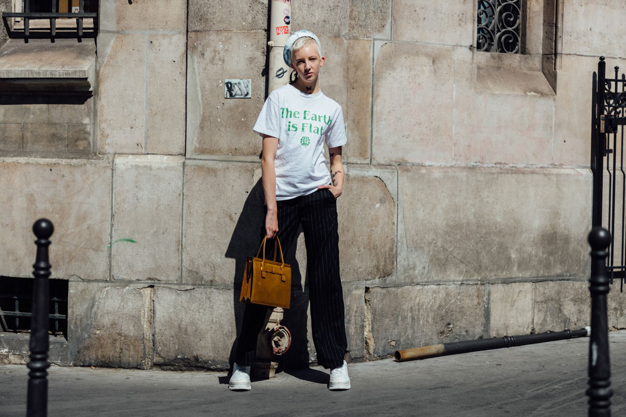 Finn Buchanan Street Style at Paris Couture Fall-Winter 2019 by Melodie Jeng